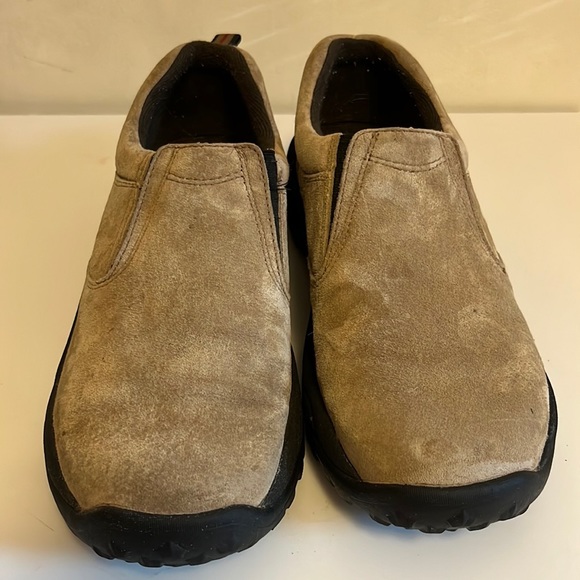 GBX Trail-guard Gun Smoke Suede Slip- on Hiking Shoes Mens 10 - Picture 3 of 7